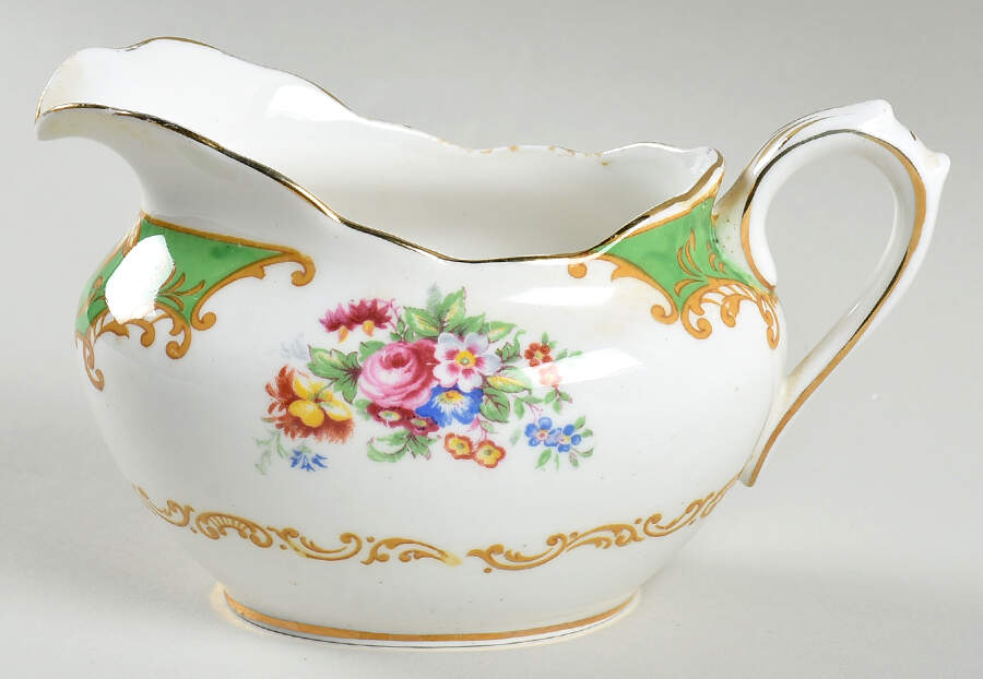 Albany Green Creamer by Royal Albert-1