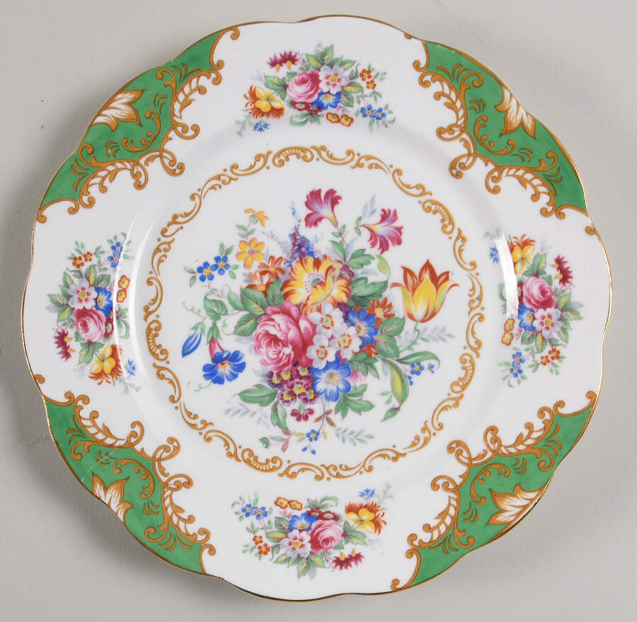Albany Green Salad Plate by Royal Albert-1