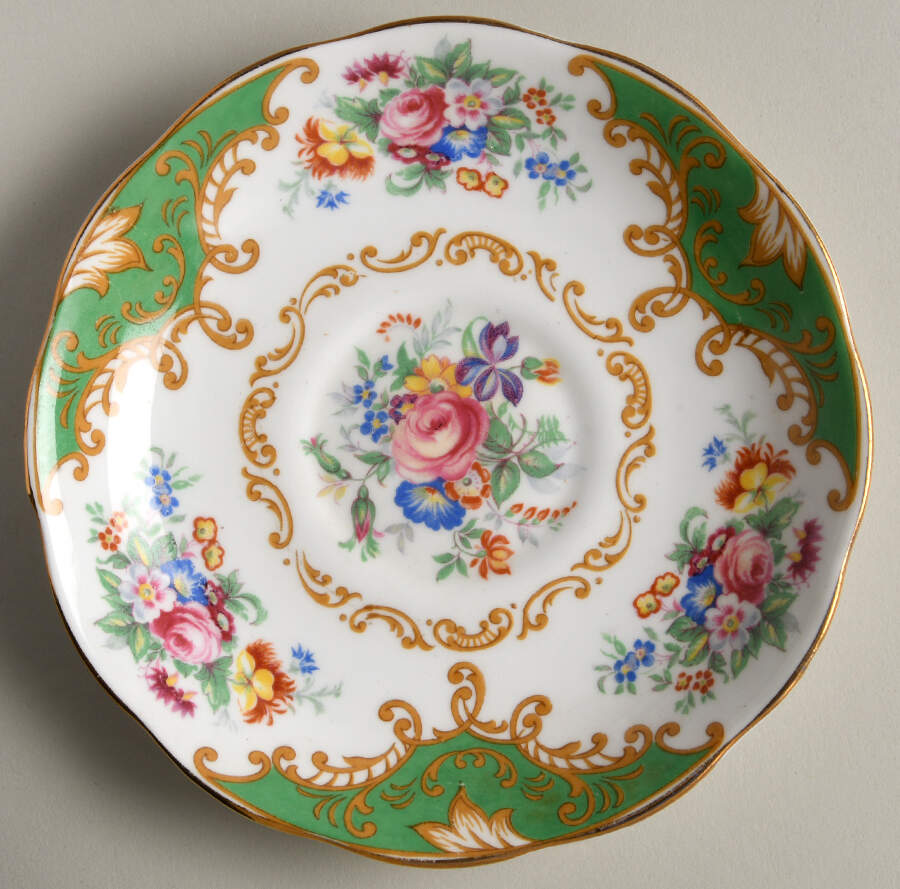 Albany Green Saucer by Royal Albert-1