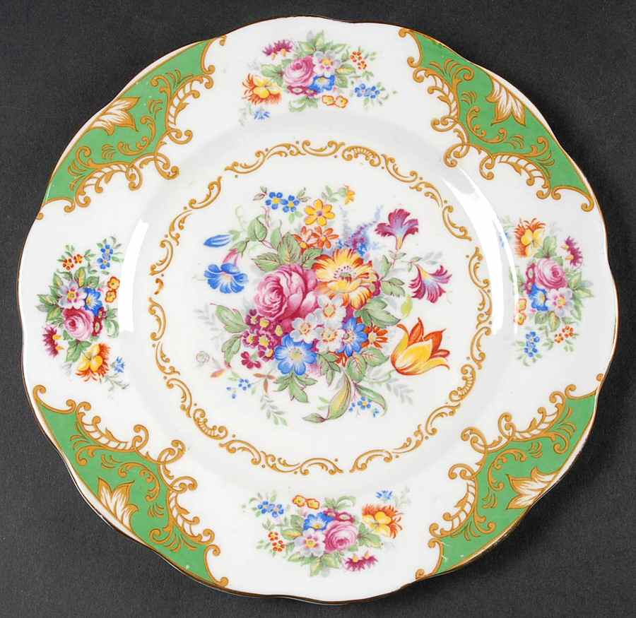 Albany Green Salad Plate by Royal Albert-1
