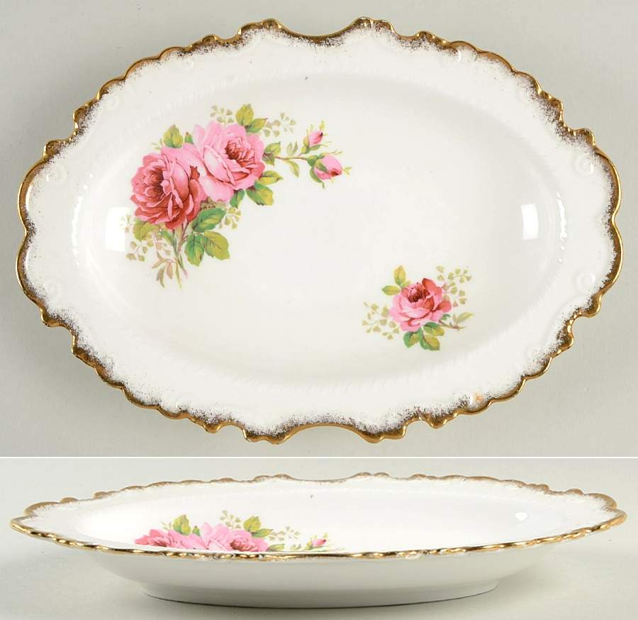 American Beauty (White Background) Relish by Royal Albert-1