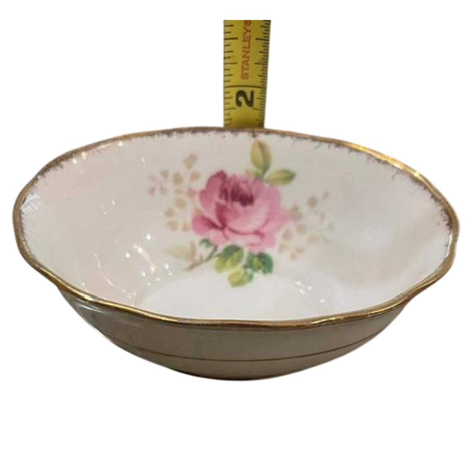 American Beauty (White Background) Mini Open Sugar Bowl by Royal Albert-1