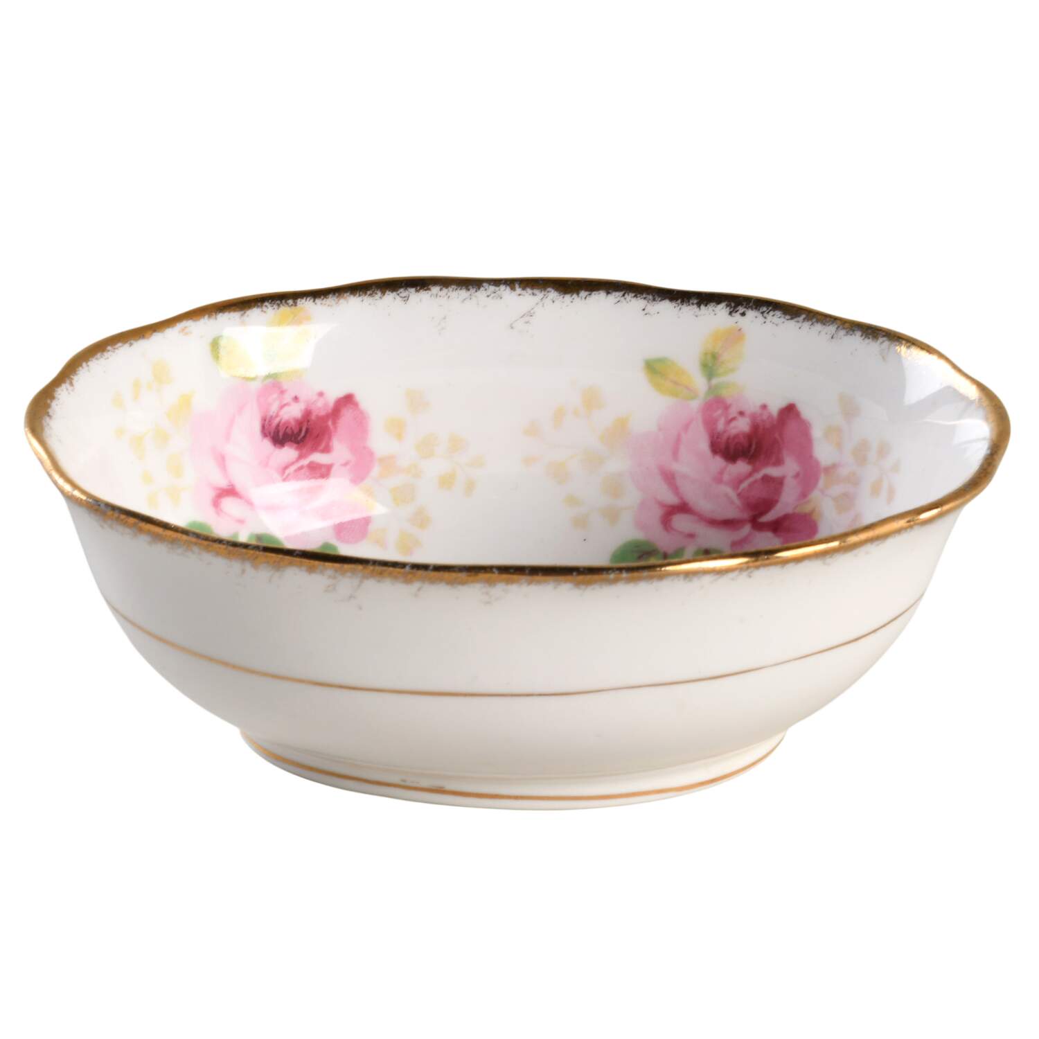 American Beauty (White Background) Mini Open Sugar Bowl by Royal Albert-1