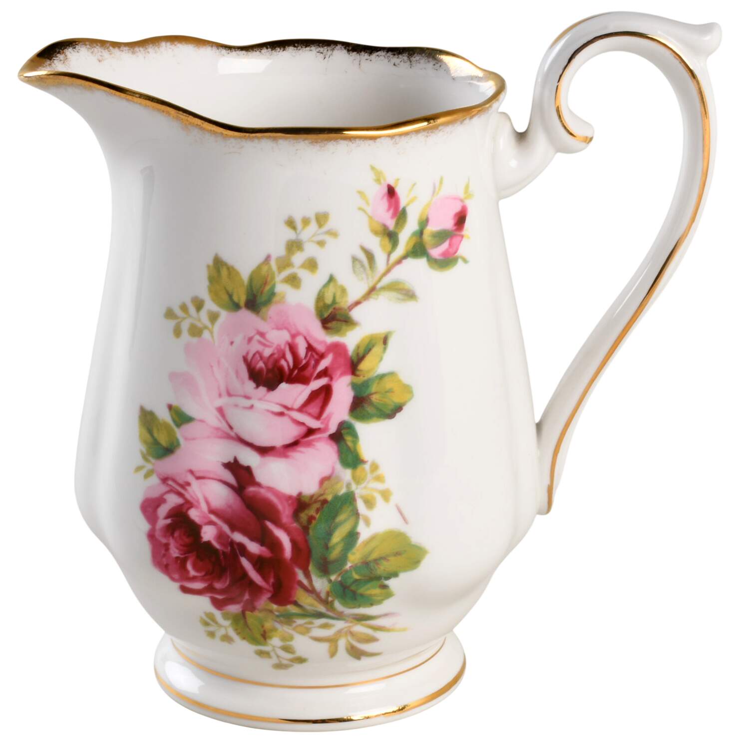 American Beauty (White Background) 16 Oz Pitcher by Royal Albert-1