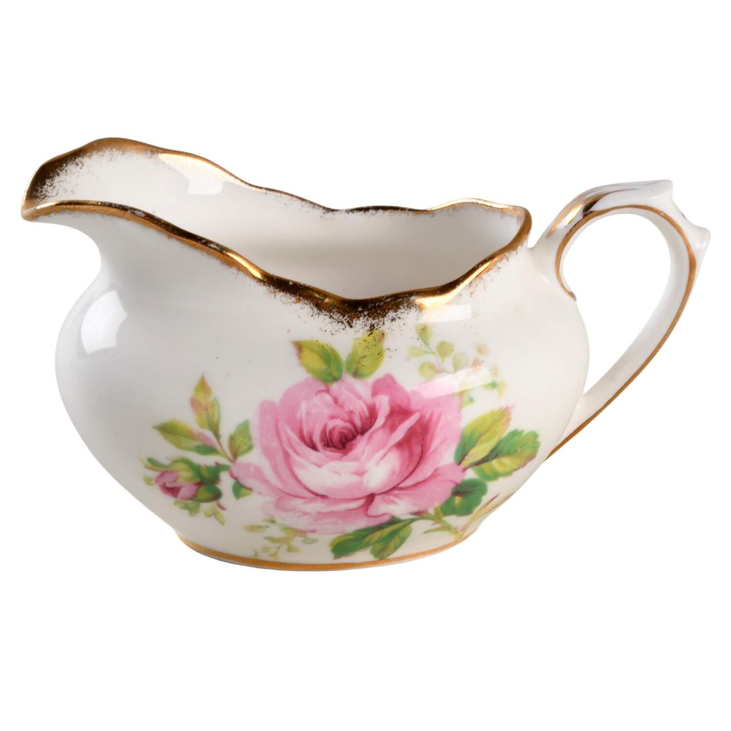 American Beauty (White Background) Mini Creamer by Royal Albert-1