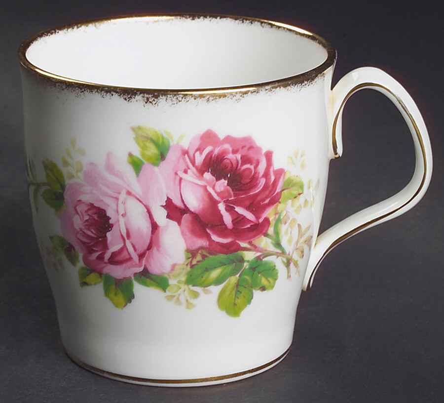 American Beauty (White Background) Mug by Royal Albert-1