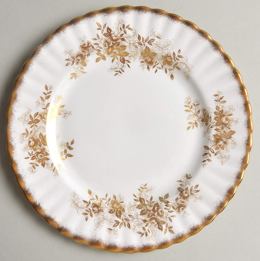 Antoinette Salad Plate by Royal Albert-1