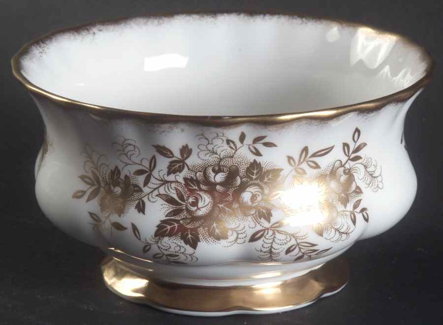Antoinette Open Sugar Bowl by Royal Albert-1