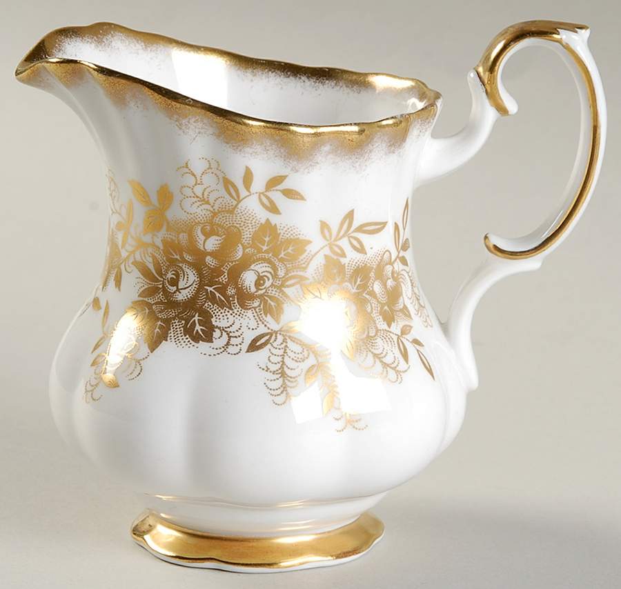 Antoinette Mini Creamer by Royal Albert-1