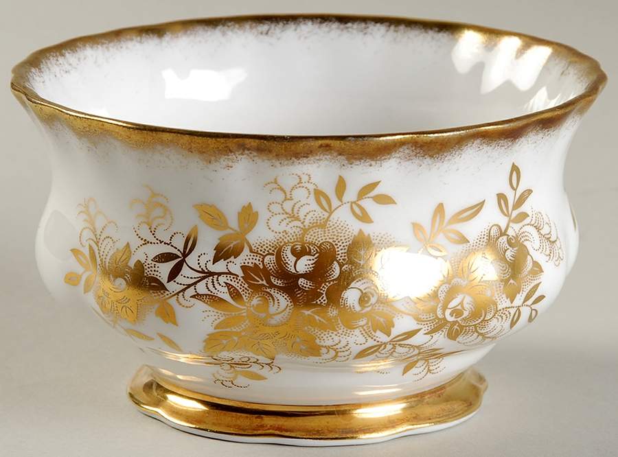 Antoinette Mini Open Sugar Bowl by Royal Albert-1