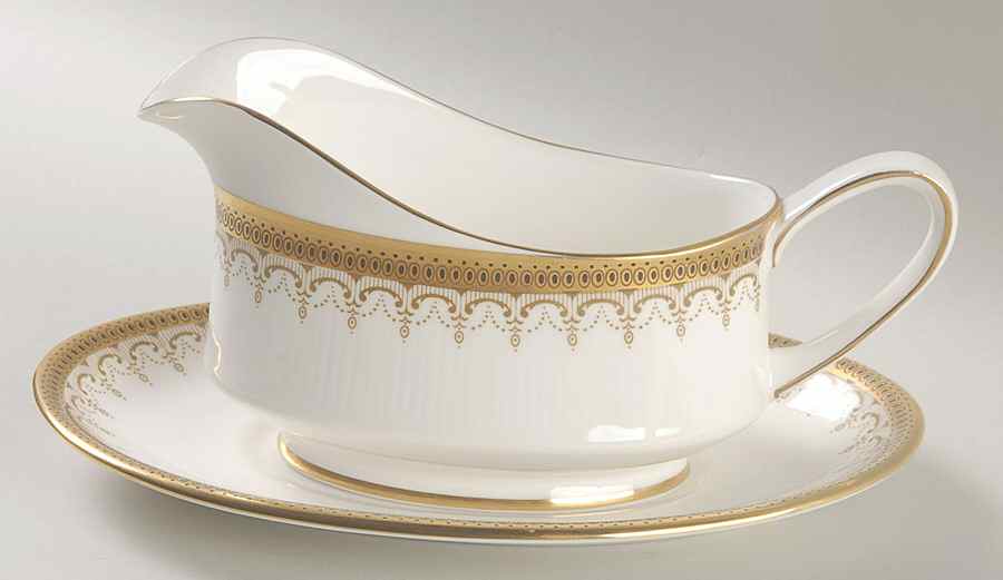 Athena Gravy Boat & Underplate by Royal Albert-1