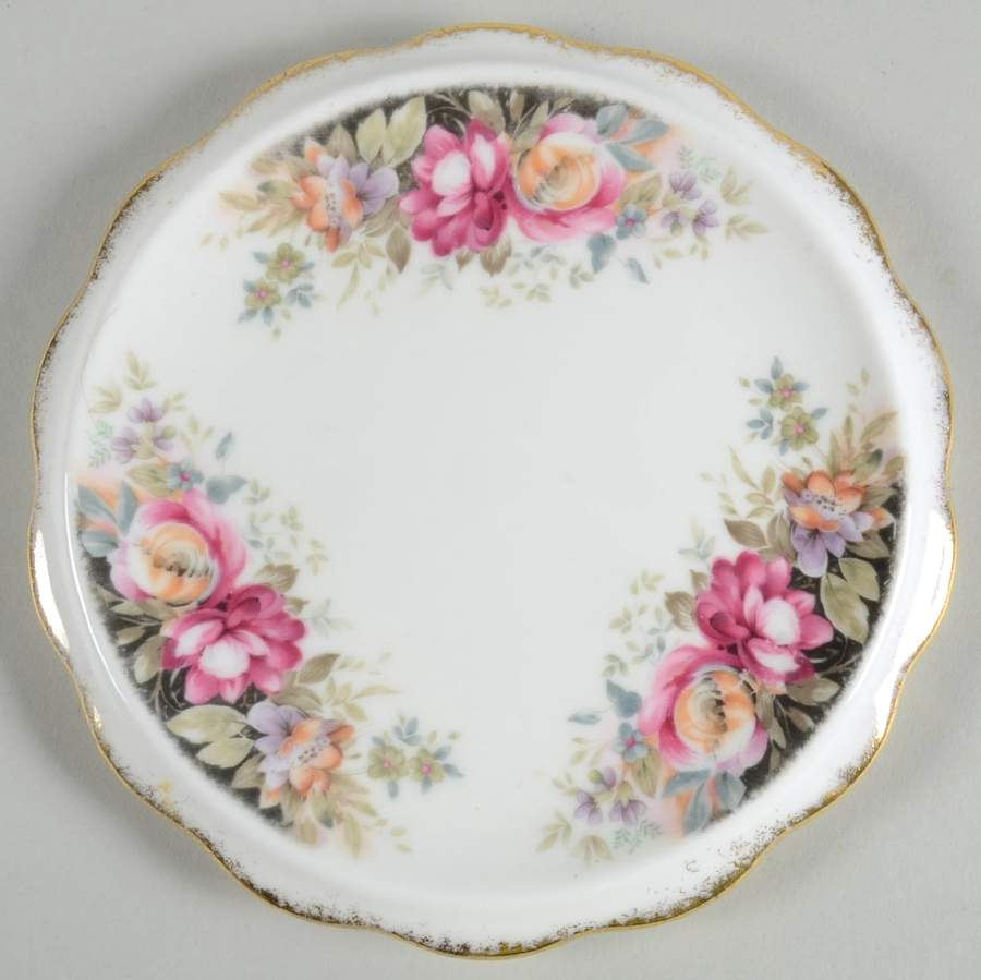 Autumn Roses Tea Tile by Royal Albert-1