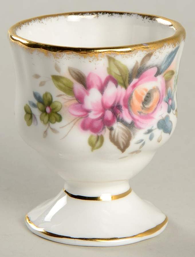Autumn Roses Single Egg Cup by Royal Albert-1