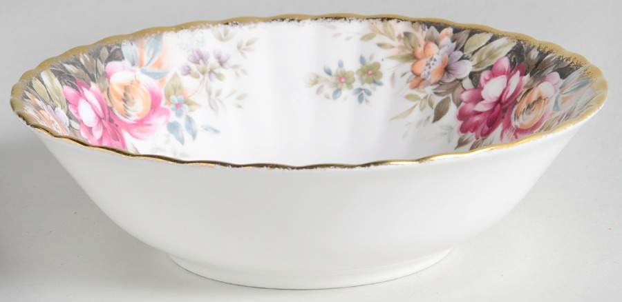 Autumn Roses 6" All Purpose Bowl by Royal Albert-1