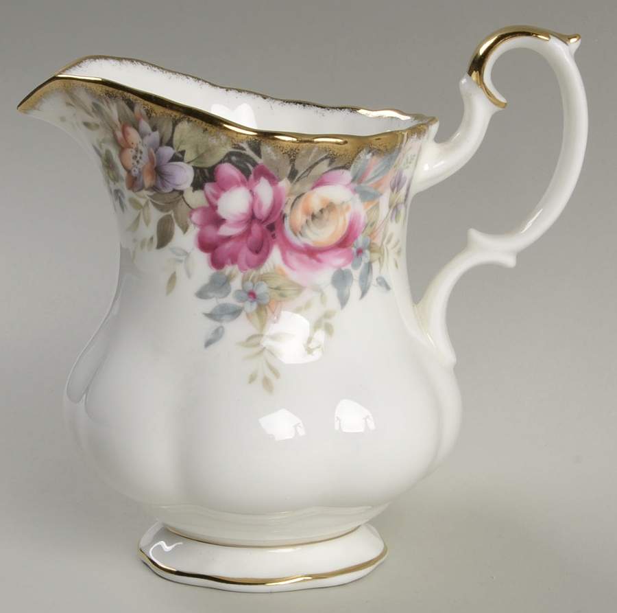 Autumn Roses Creamer by Royal Albert-1