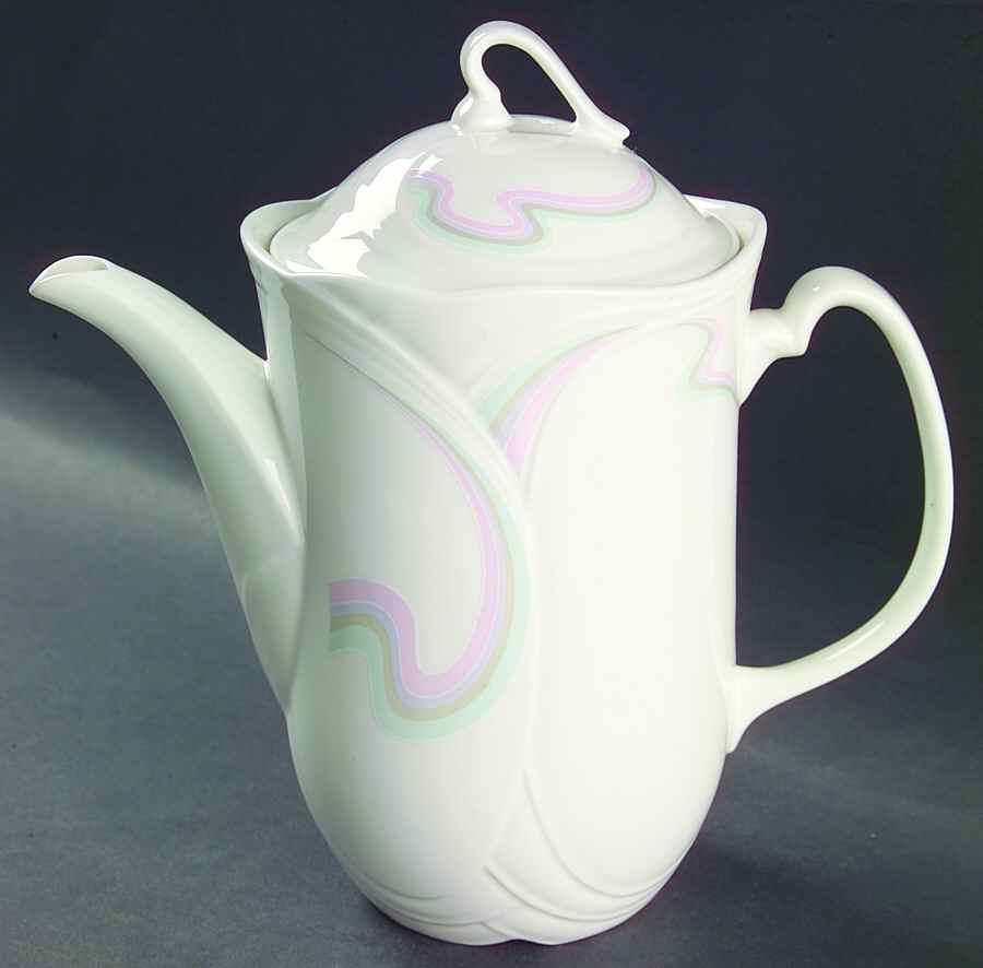 Aurora Coffee Pot & Lid by Royal Albert-1