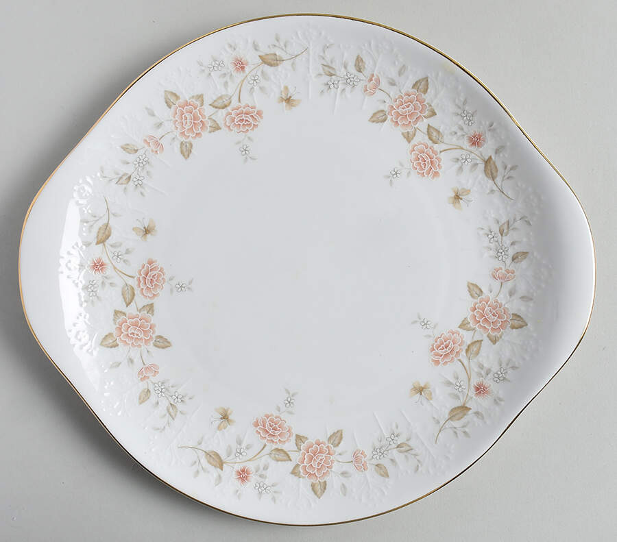 Autumn Sunlight Handled Cake Plate by Royal Albert-1