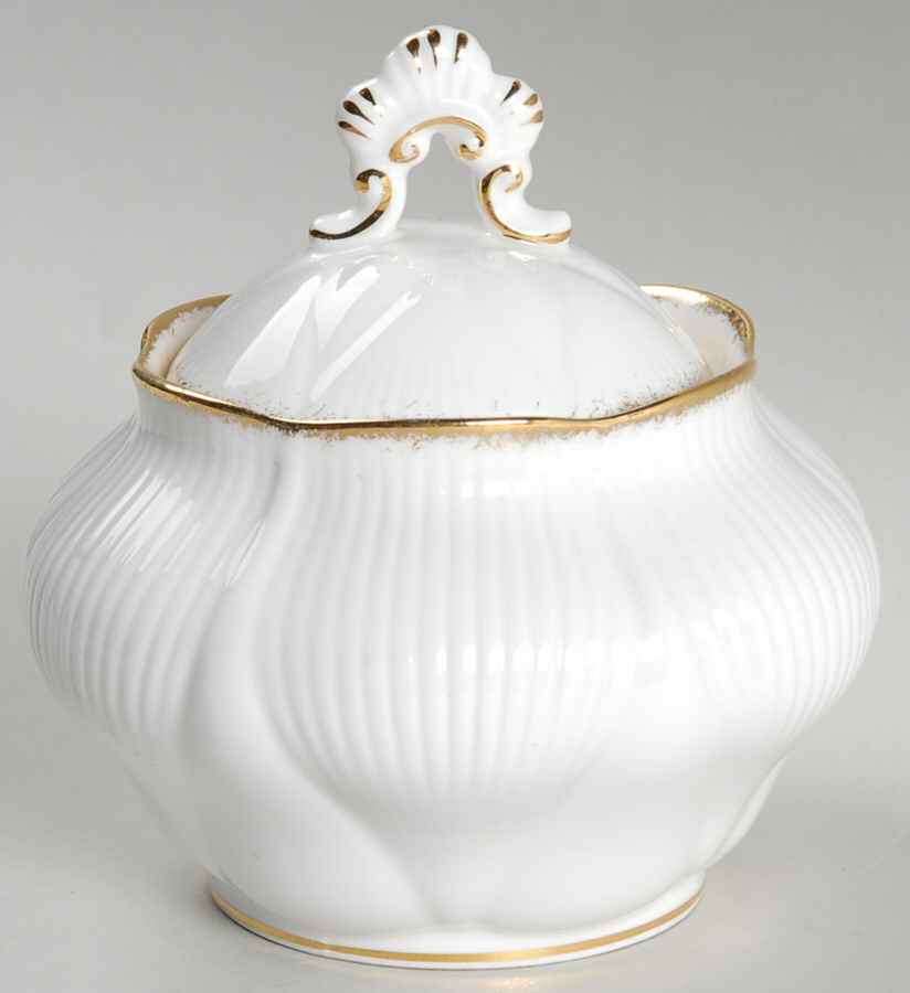 Avalon Sugar Bowl & Lid by Royal Albert-1