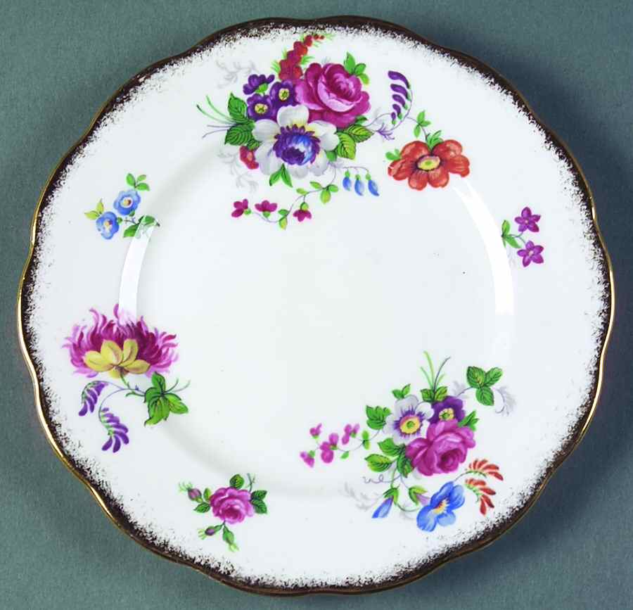 Barbara Ann Bread & Butter Plate by Royal Albert-1