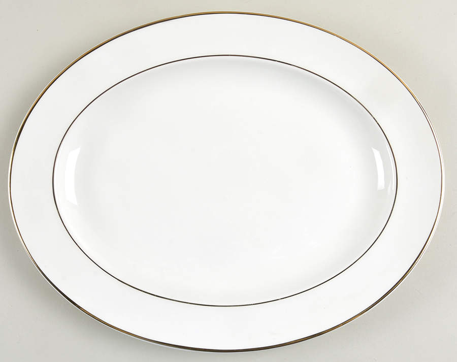 Ballerina 13" Oval Serving Platter by Royal Albert-1