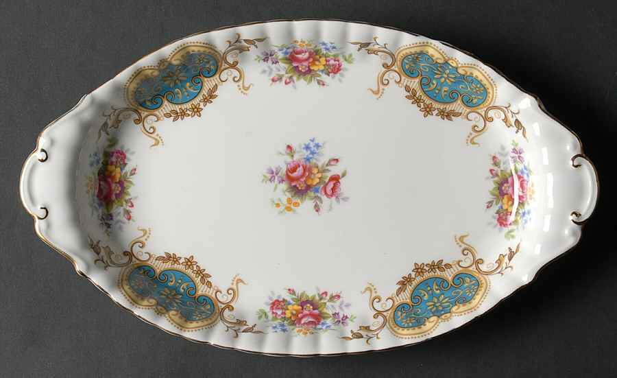 Berkeley Tray for Creamer & Sugar with Lid by Royal Albert-1
