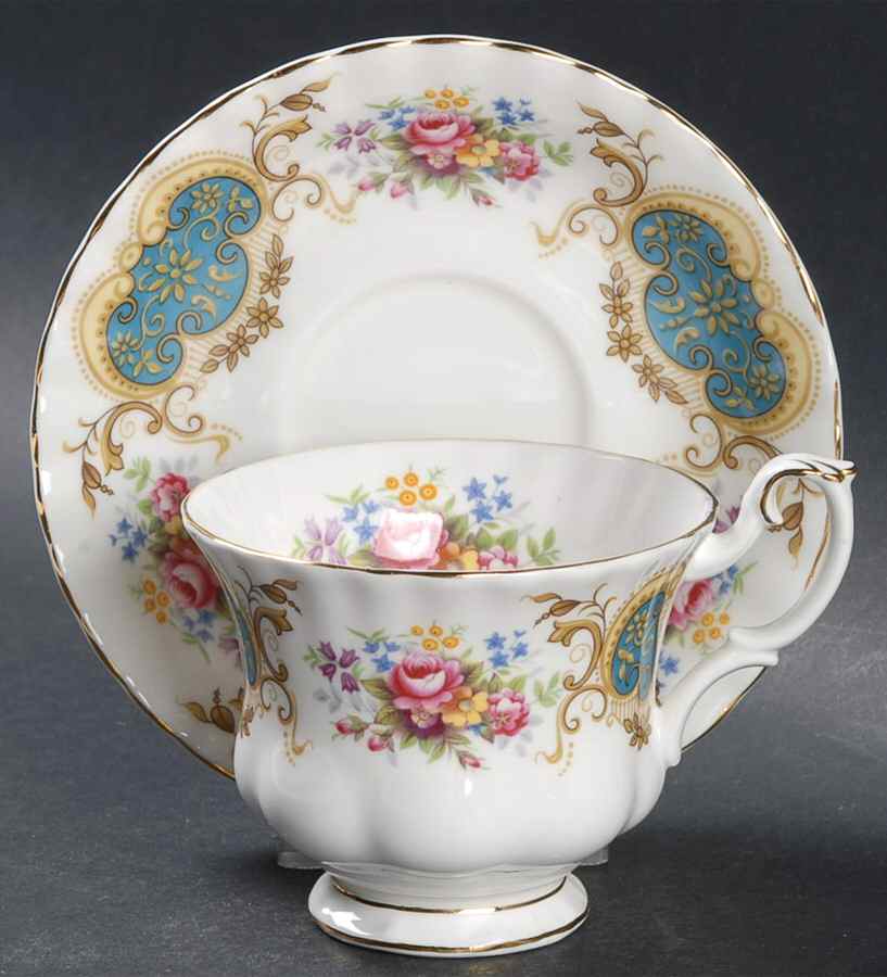 Berkeley Footed Cup & Saucer Set by Royal Albert-1
