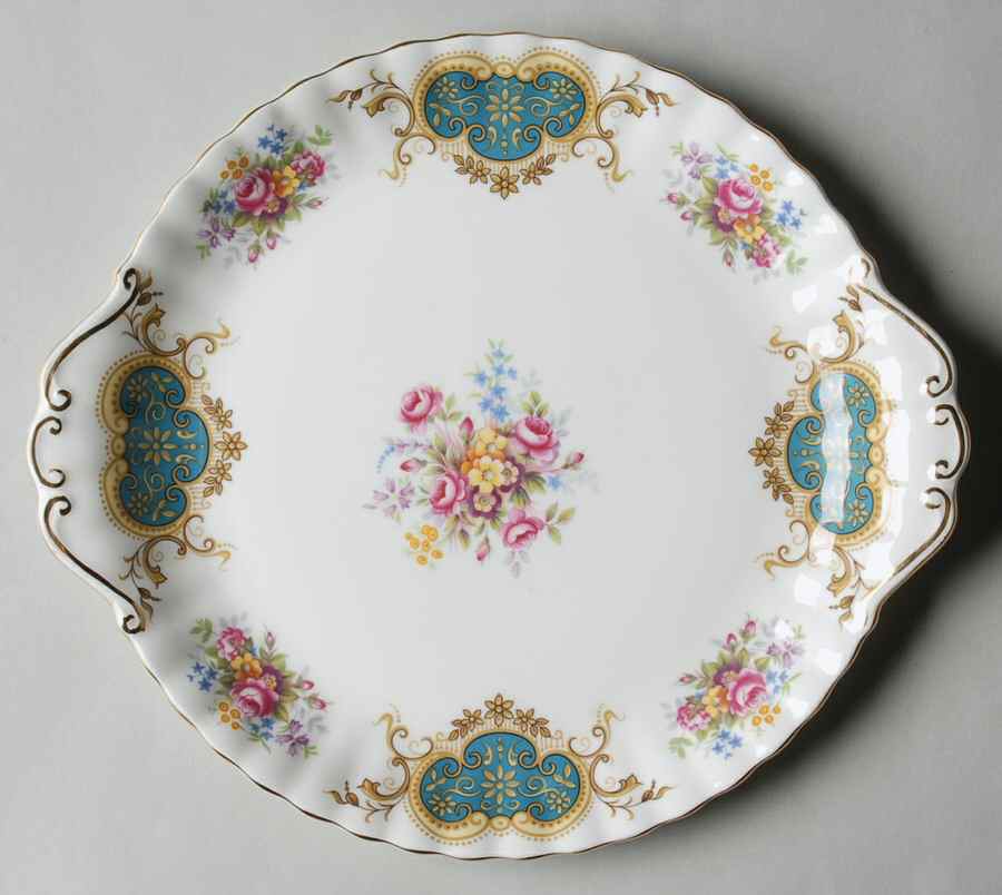 Berkeley Handled Cake Plate by Royal Albert-1