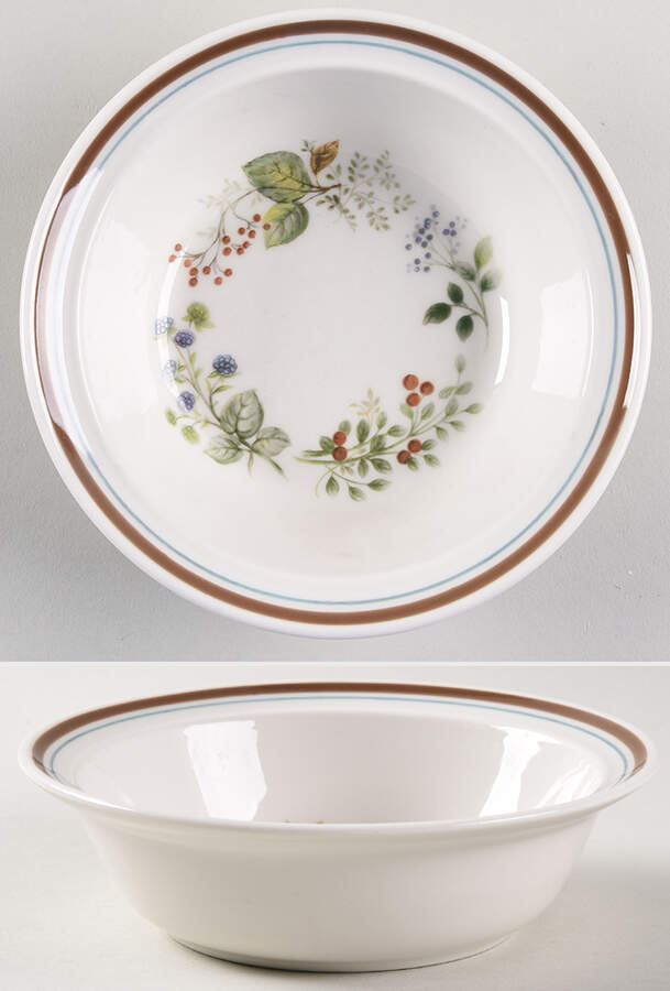 Bitter Sweet Rim Fruit/Dessert (Sauce) Bowl by Royal Albert-1