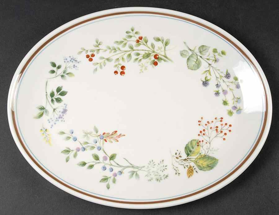 Bitter Sweet 13" Oval Serving Platter by Royal Albert-1