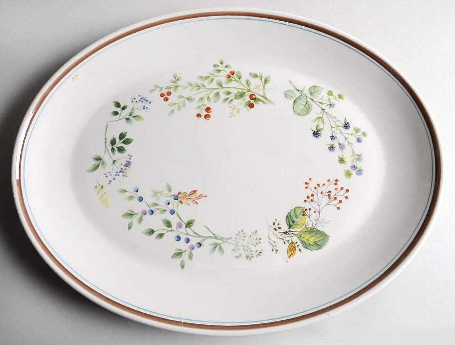 Bitter Sweet 16" Oval Serving Platter by Royal Albert-1