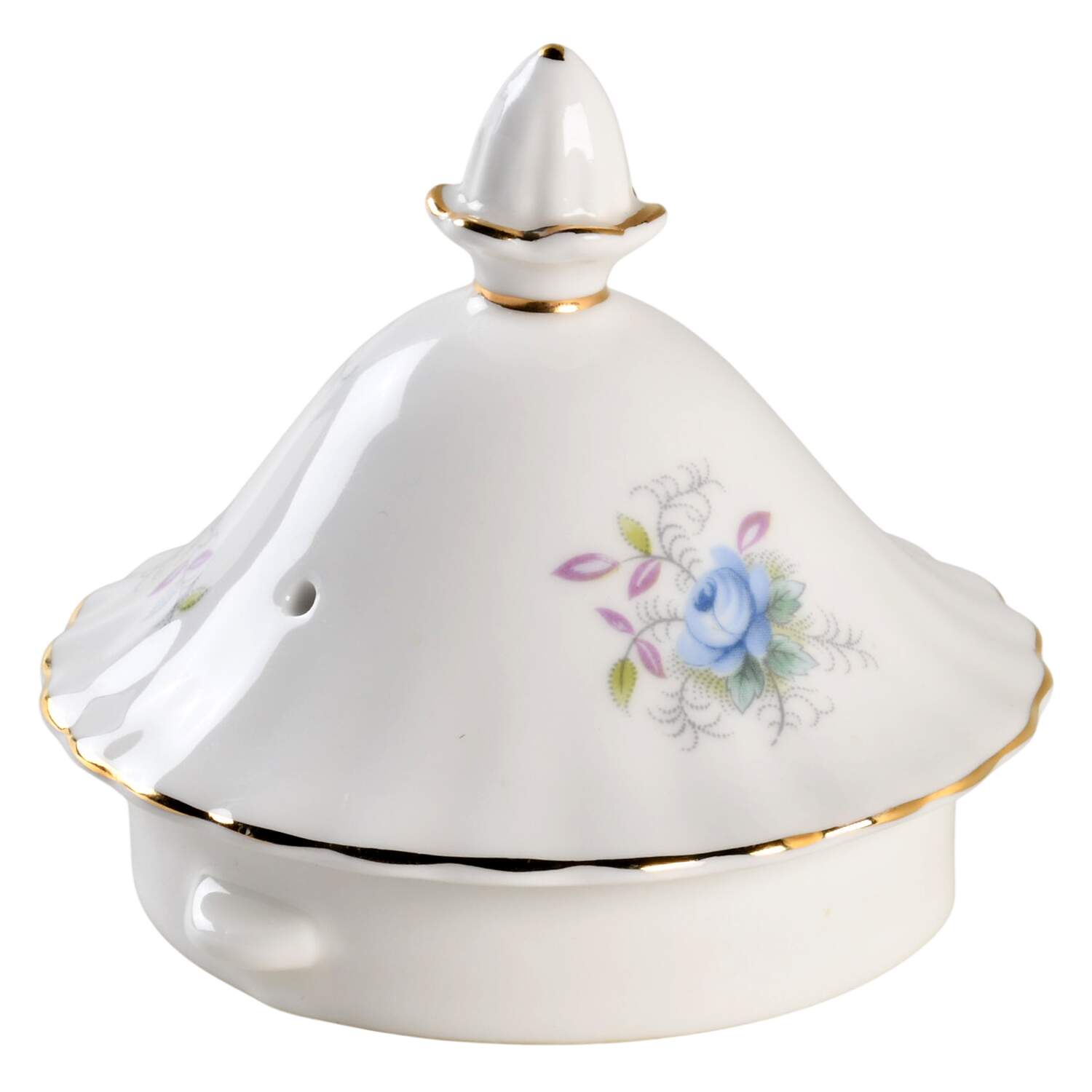 Blue Blossom Lid for Mini Teapot by Royal Albert-1