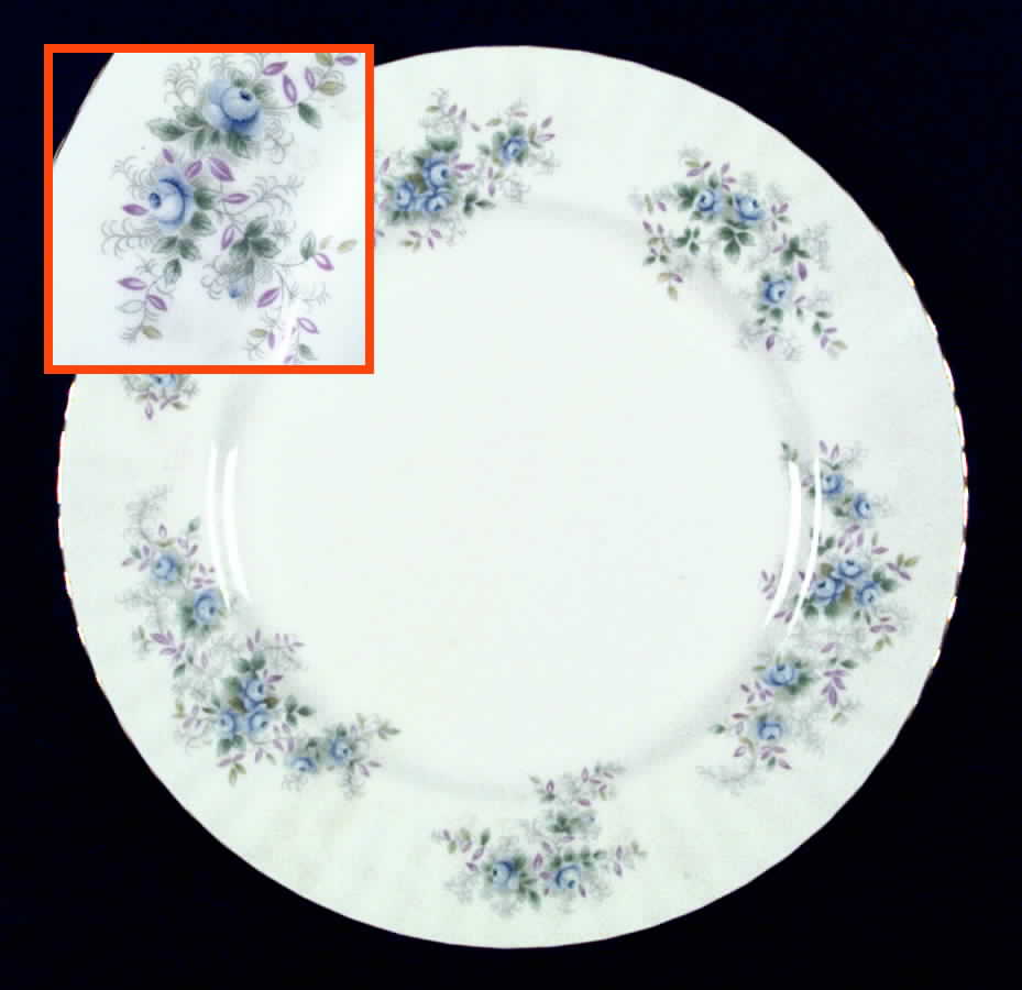 Blue Blossom Dinner Plate by Royal Albert-1