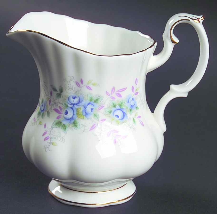 Blue Blossom Creamer by Royal Albert-1