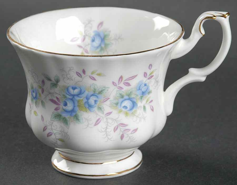 Blue Blossom Footed Cup by Royal Albert-1