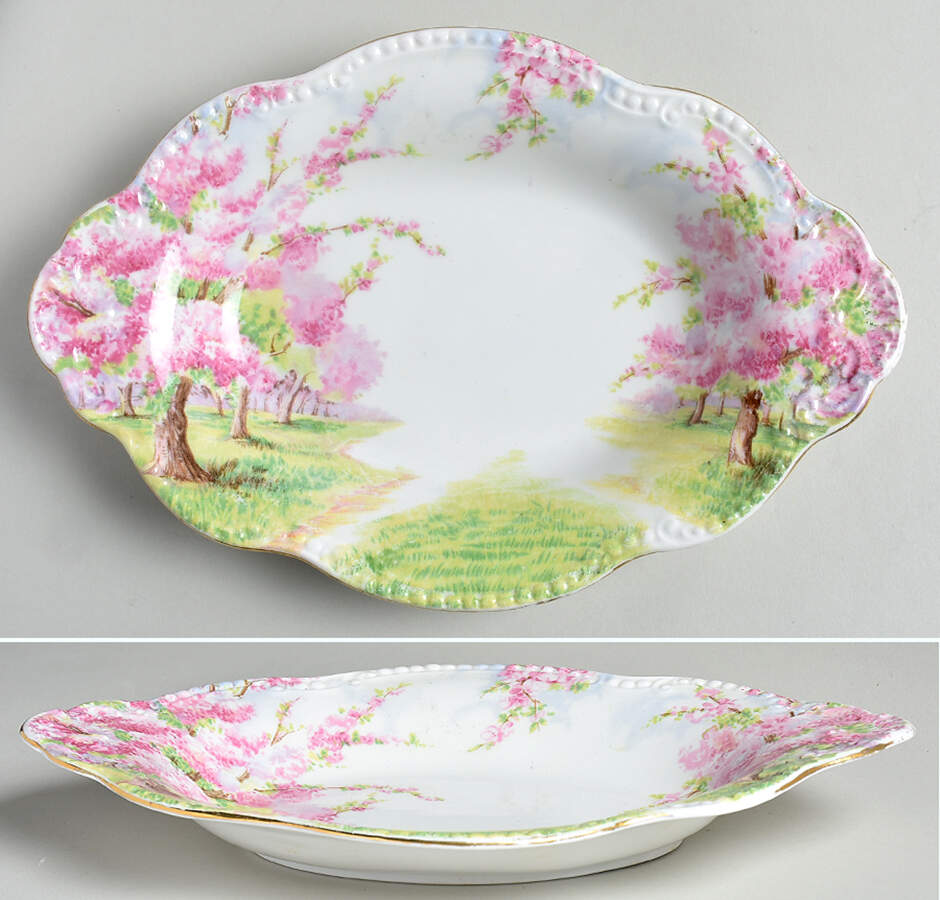 Blossom Time 10" Candy Bowl by Royal Albert-1