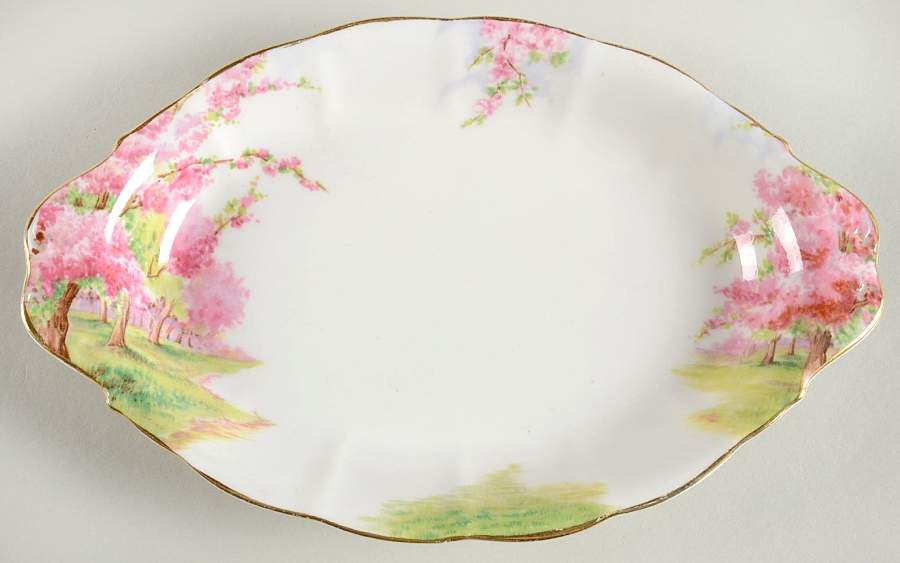 Blossom Time Tray for Mini Creamer & Open Sugar by Royal Albert-1