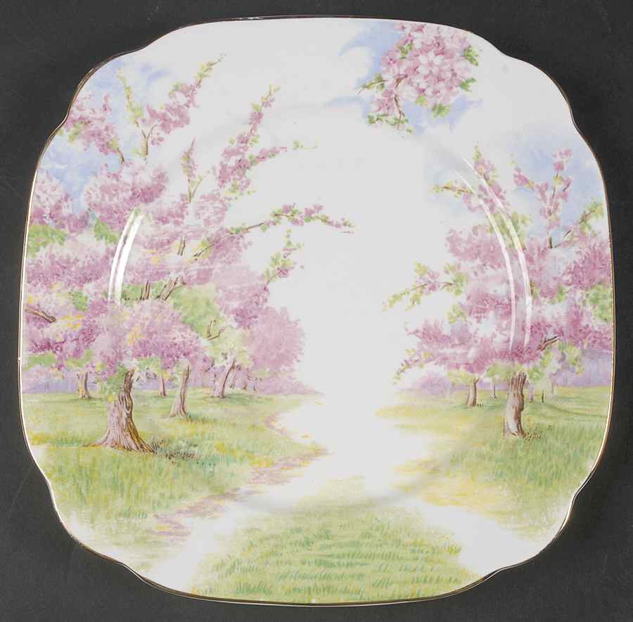 Blossom Time Luncheon Plate by Royal Albert-1