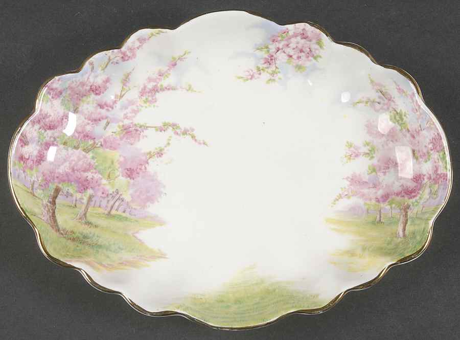 Blossom Time Jubilee Platter by Royal Albert-1