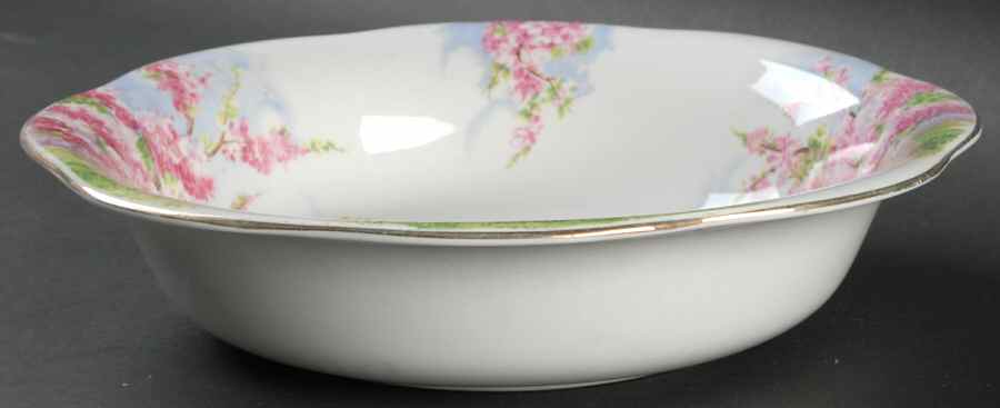Blossom Time 9" Round Vegetable Bowl by Royal Albert-1