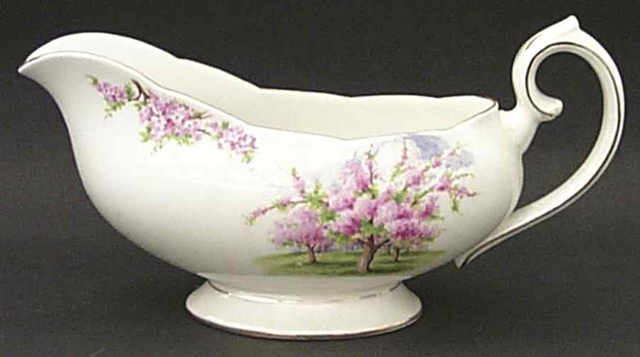 Blossom Time Gravy Boat by Royal Albert-1