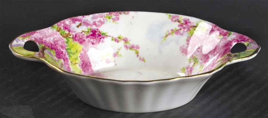 Blossom Time 5" Oval Sweet Meat Dish by Royal Albert-1