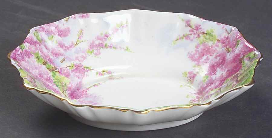 Blossom Time 5" Oval Sweet Meat Dish by Royal Albert-1