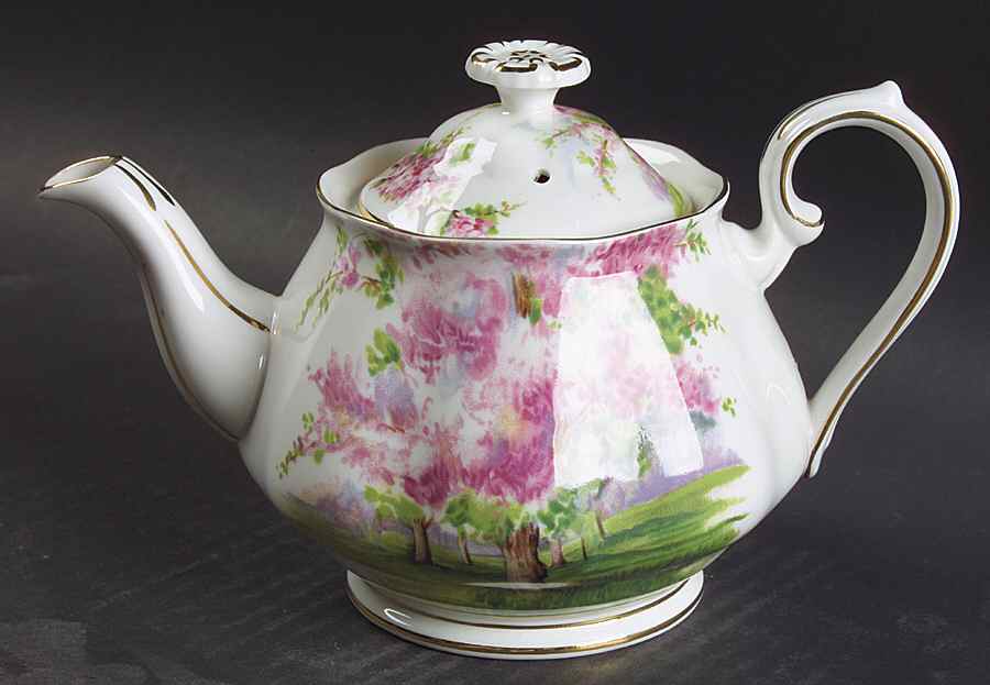 Blossom Time Mini Teapot & Lid by Royal Albert-1