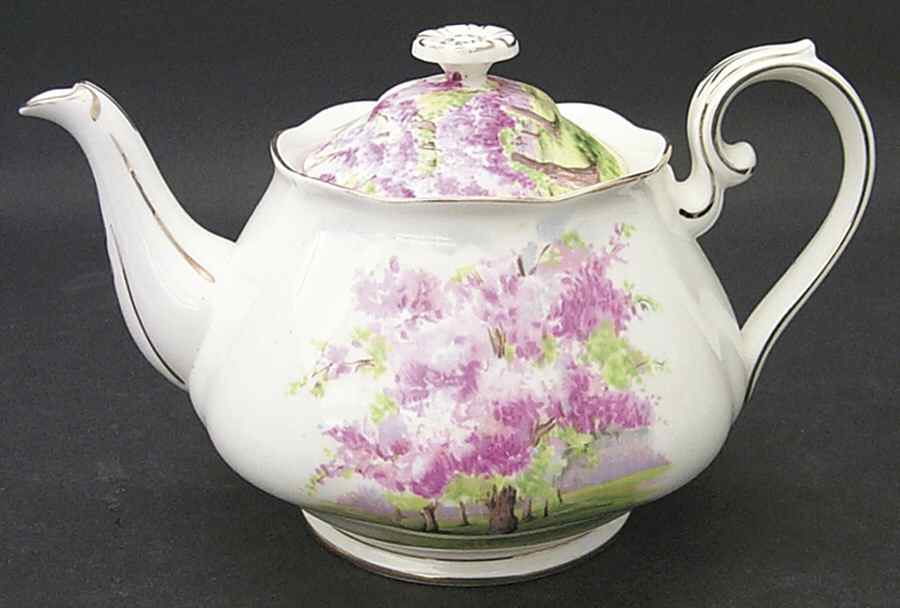 Blossom Time Small Teapot & Lid by Royal Albert-1