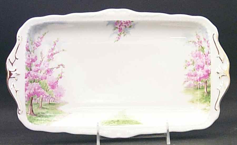 Blossom Time 12" Sandwich Tray by Royal Albert-1
