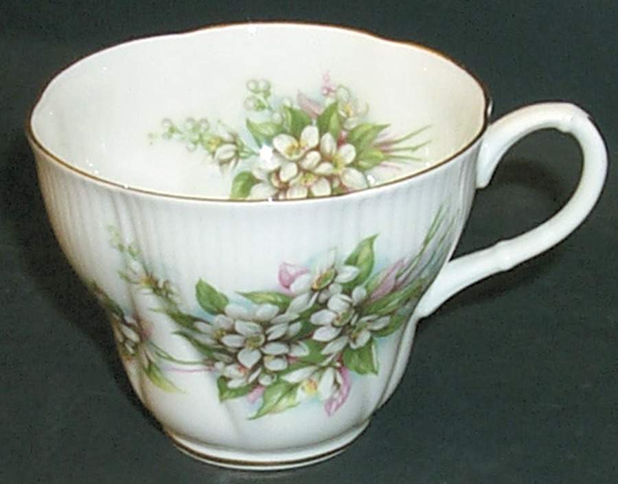 Blossom Time Series Flat Cup by Royal Albert-1
