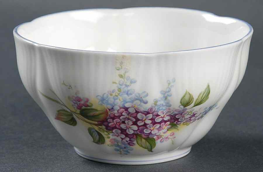 Blossom Time Series Mini Open Sugar Bowl by Royal Albert-1