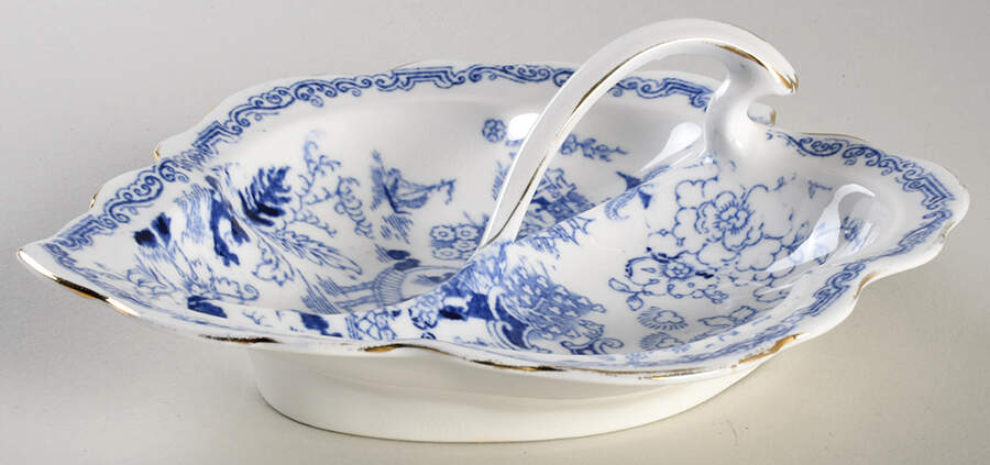 Blue Willow Lemon Dish by Royal Albert-1