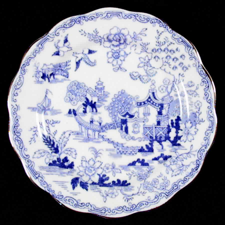 Blue Willow Bread & Butter Plate by Royal Albert-1