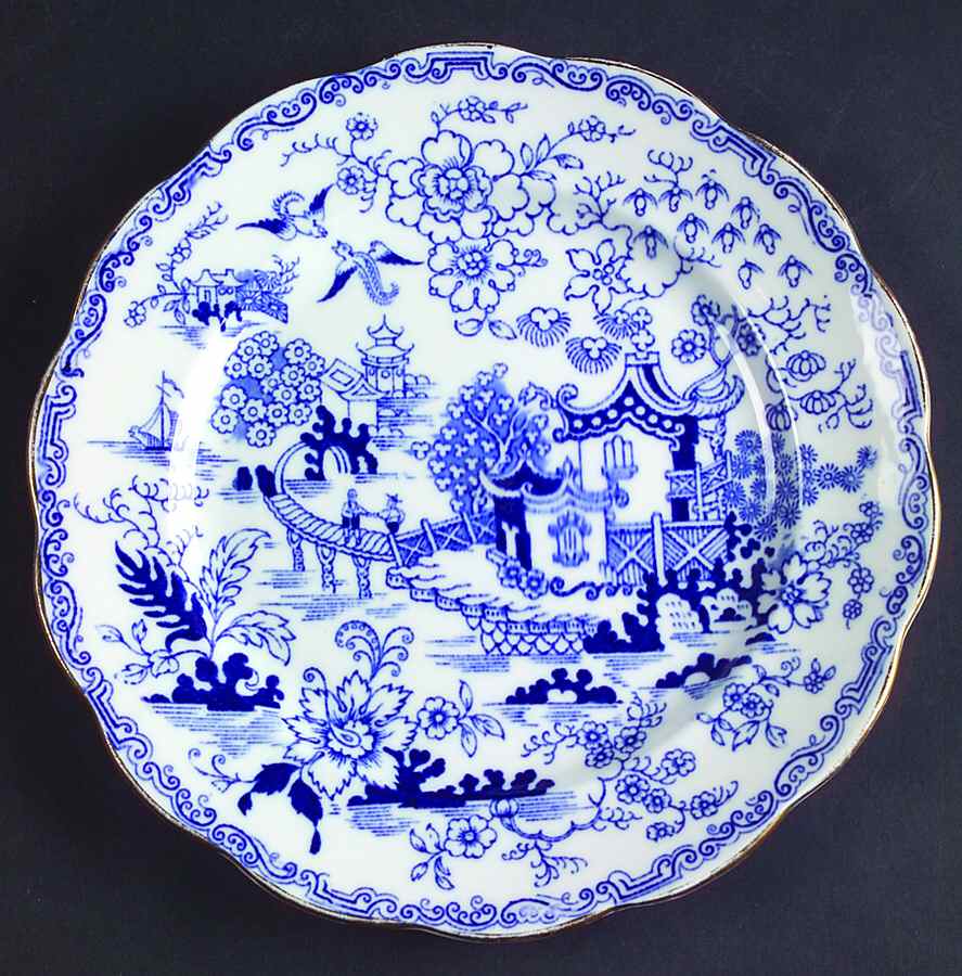 Blue Willow Salad Plate by Royal Albert-1